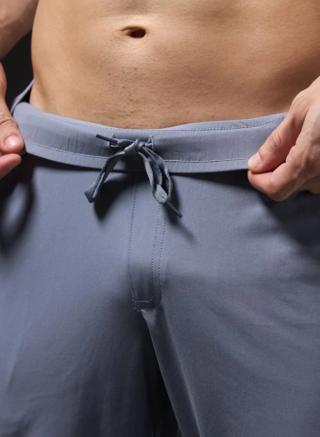 تكنوسبورت بنطال رياضي سادة بقصة مريحة